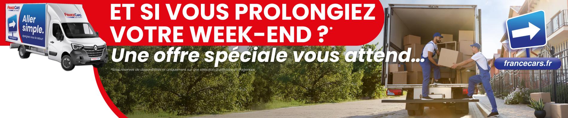 Offre long WE