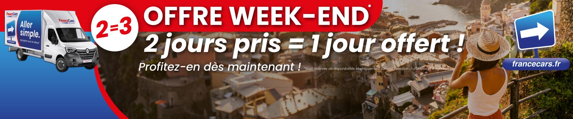 Offre WE 2=3 (bis)