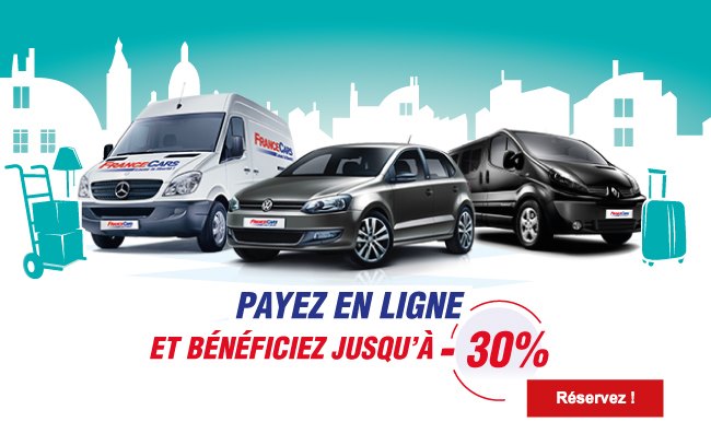 location véhicules : location de voitures et utilitaires - france cars