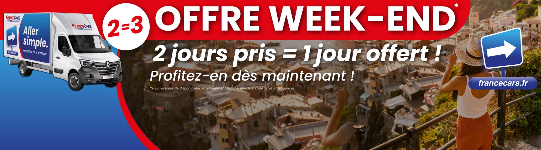 Offre WE 2=3 (bis)