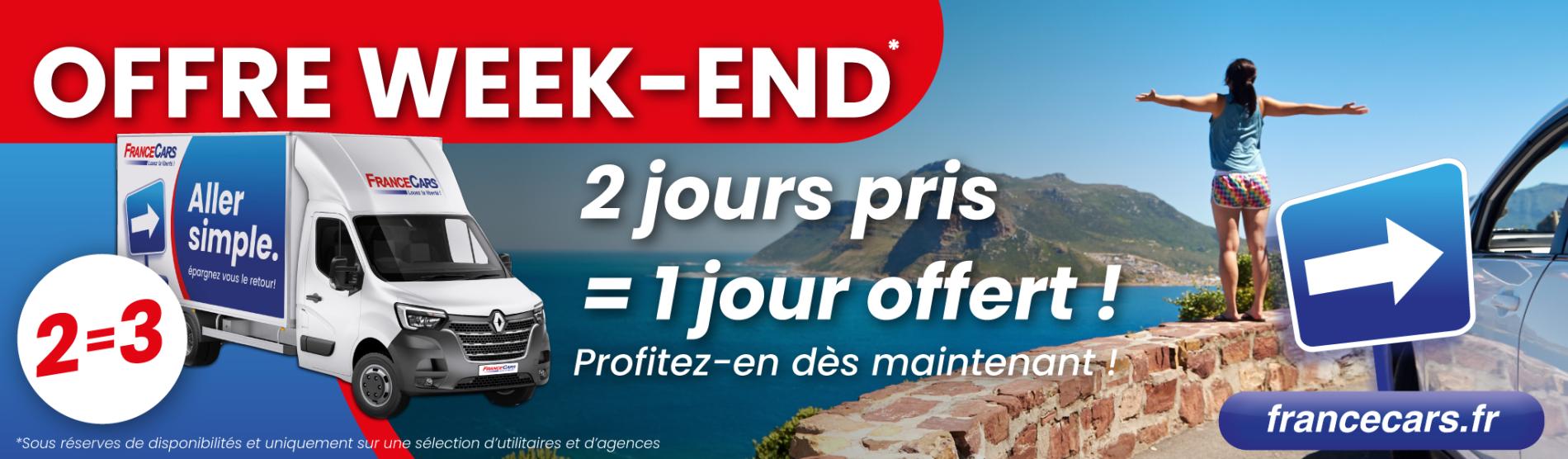 Offre WE 2=3