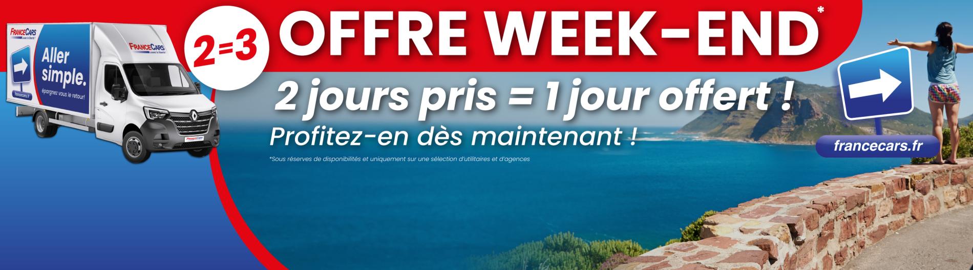 Offre WE 2=3